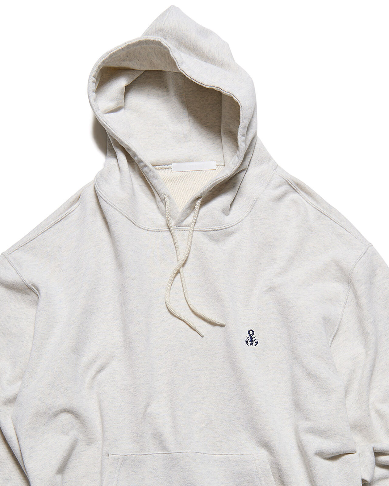 SCORPION WIDE SWEAT HOODIE,OFF WHITE, large image number 2