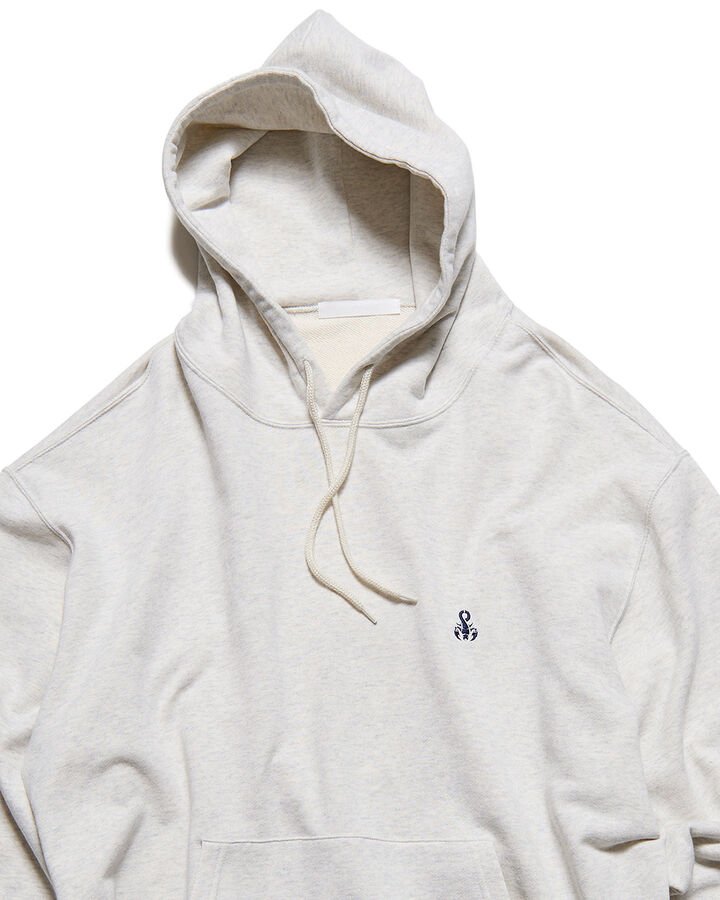 SCORPION WIDE SWEAT HOODIE,OFF WHITE, medium image number 2