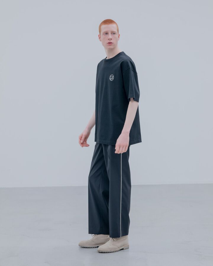 REFINED PIPING SLACKS,GRAY, medium image number 6