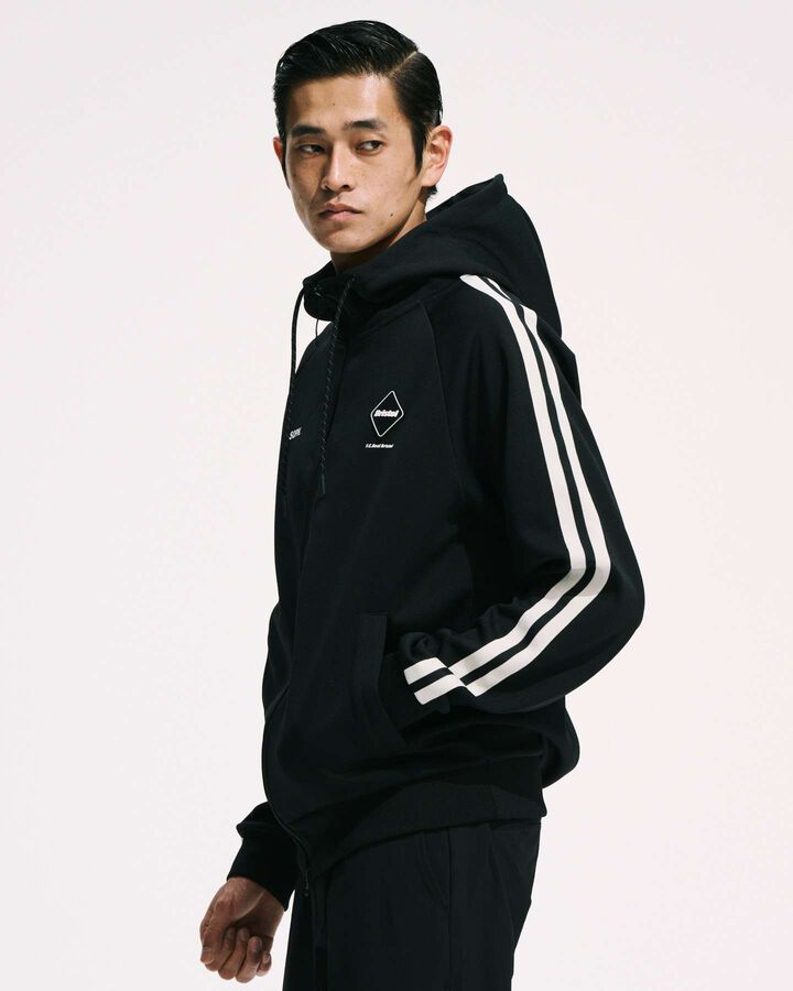 TRAINING TRACK ZIP-UP HOODIE,PINK, medium image number 4