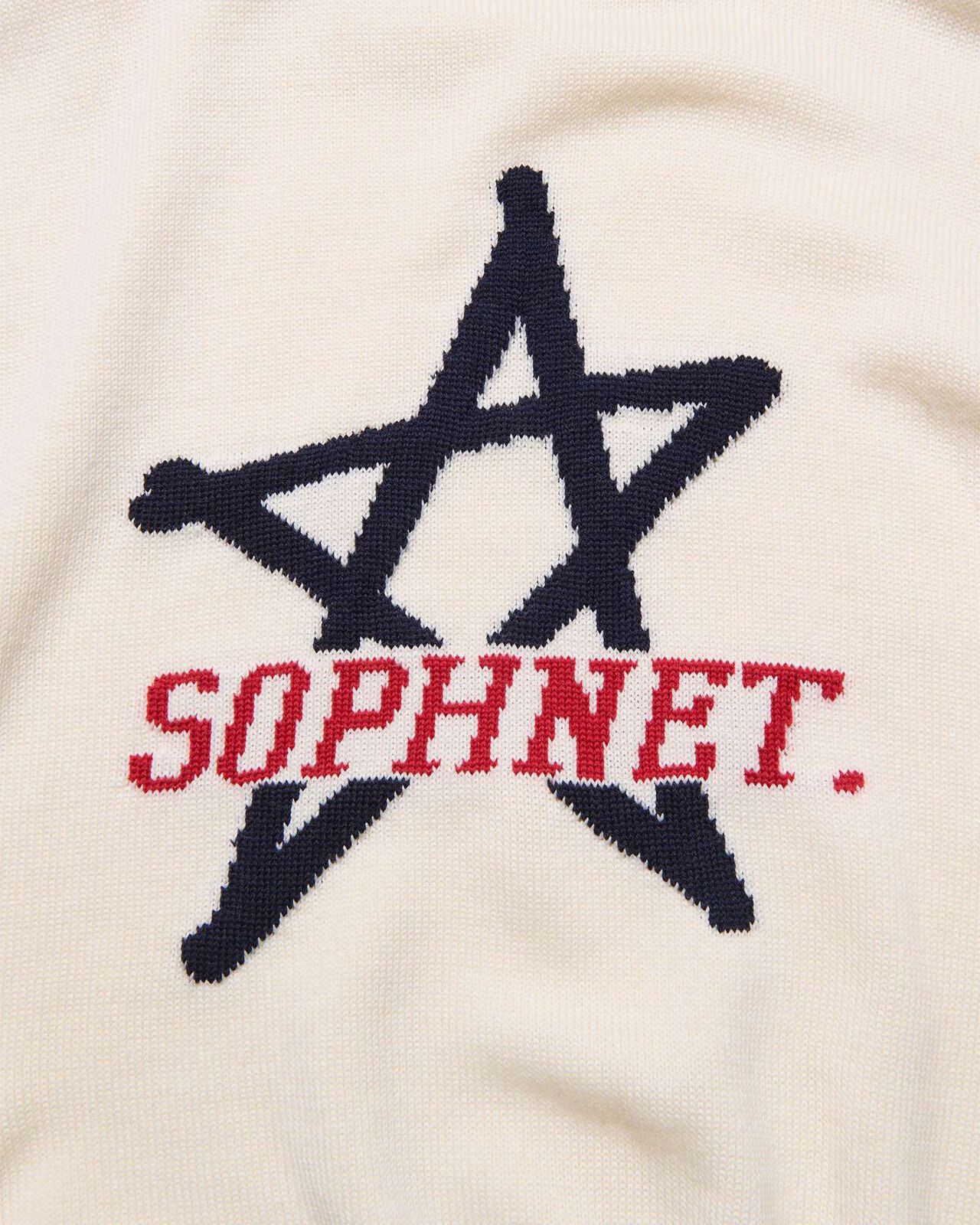 STAR JACQUARD SWEATER,WHITE, large image number 2