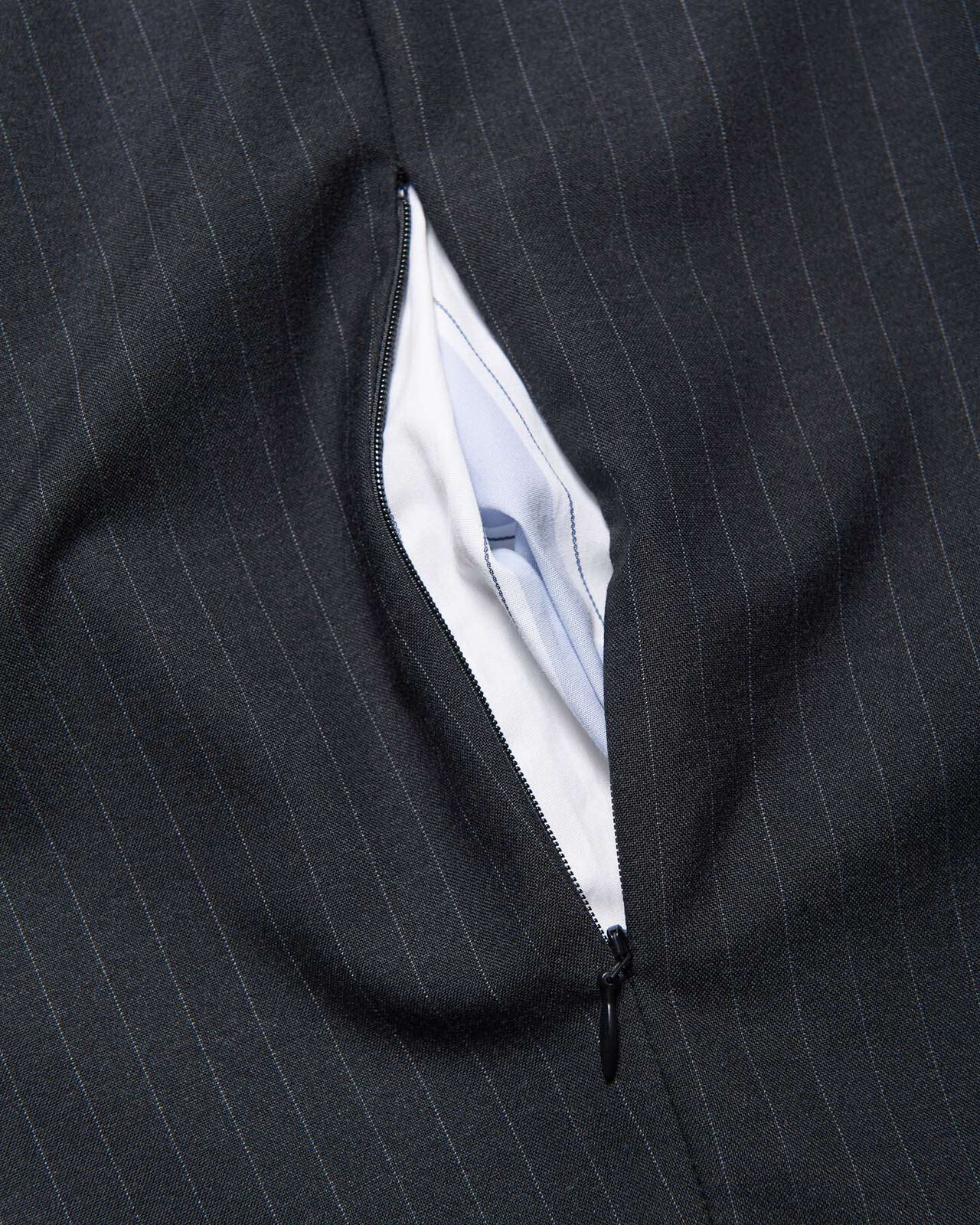 STRETCH WOOL SIDE POCKET JOGGER PANTS,A, large image number 3