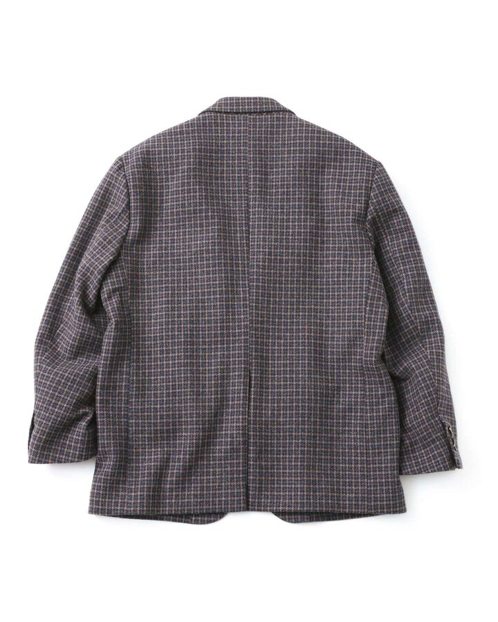 BLENDED WOOL CLASSIC 2BUTTON JACKET,NAVY, medium image number 1