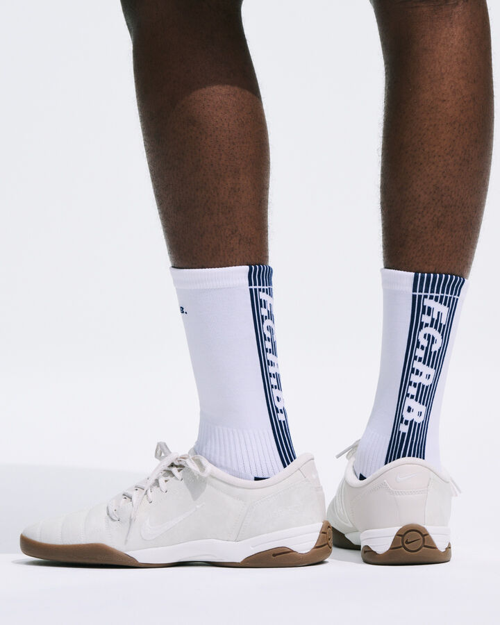 SHORT GAME SOCKS,WHITE, medium image number 3