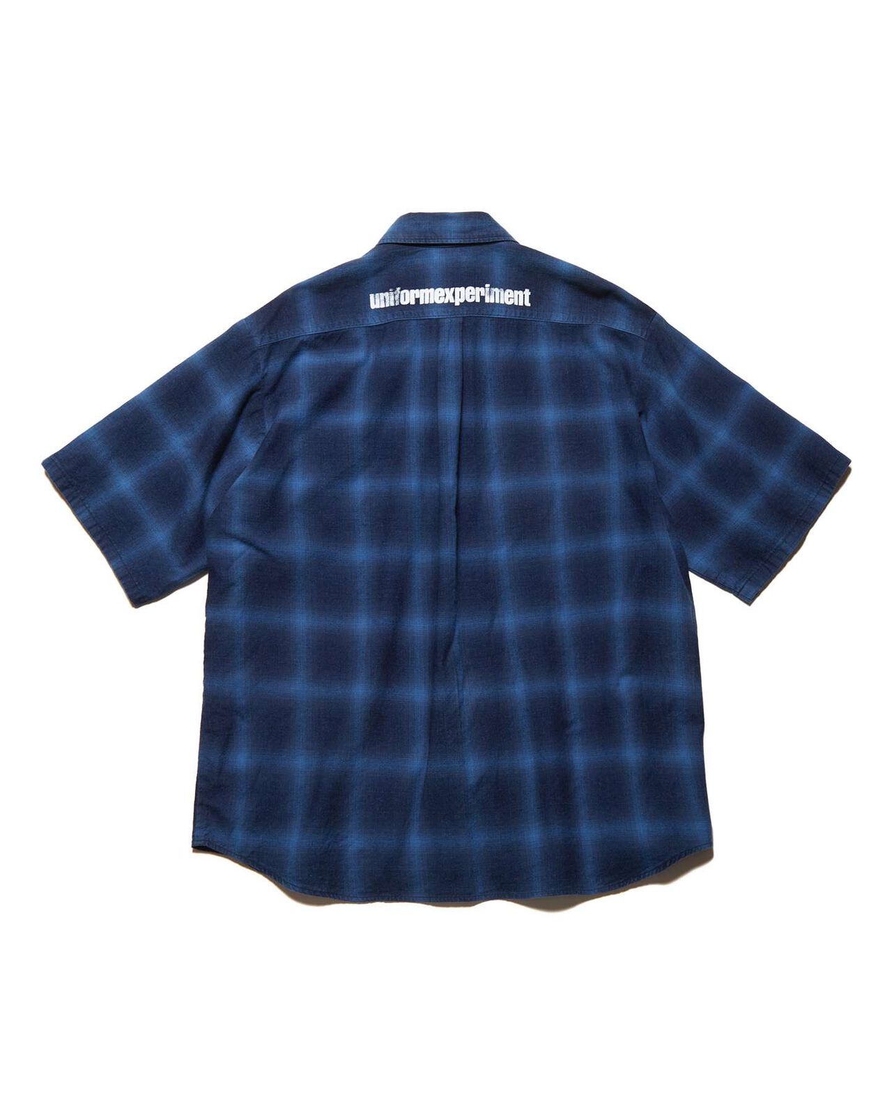 ROPE INDIGO RELAX-FIT S/S SHIRT,INDIGO, large image number 0