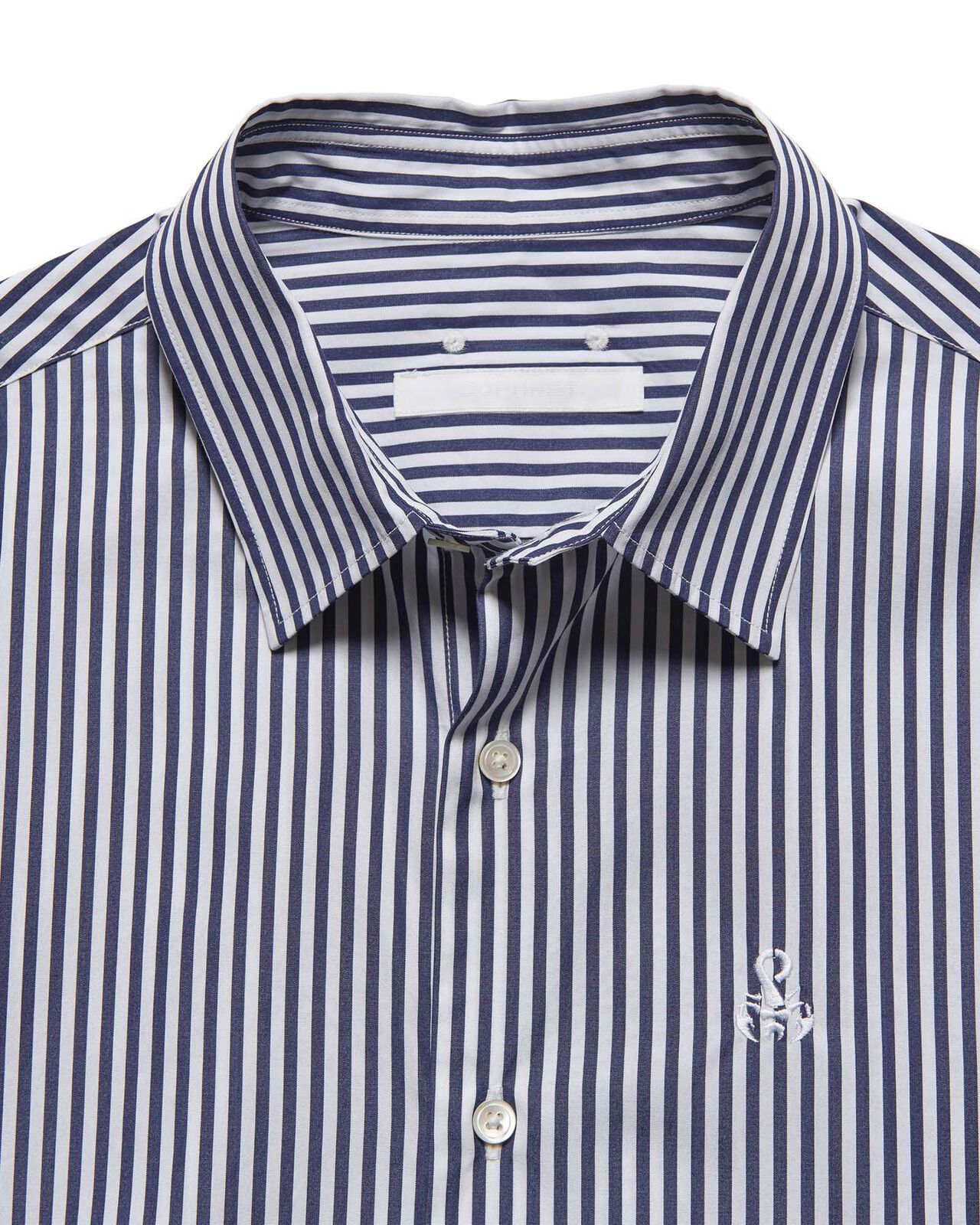 SUVIN GIZA RELAX-FIT SHIRT,NAVY, large image number 2