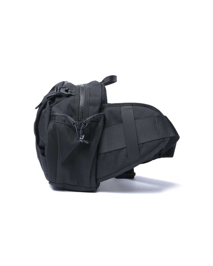 CORDURA RIPSTOP ADJUSTABLE CROSSBODY BAG,BLACK, medium image number 2
