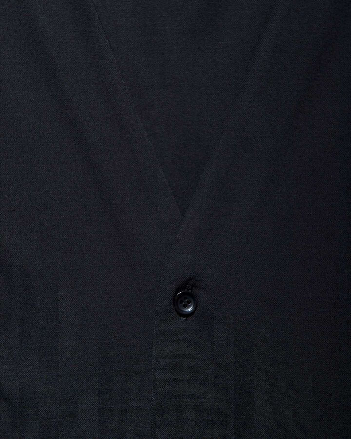 JERSEY CARDIGAN,BLACK, medium image number 2