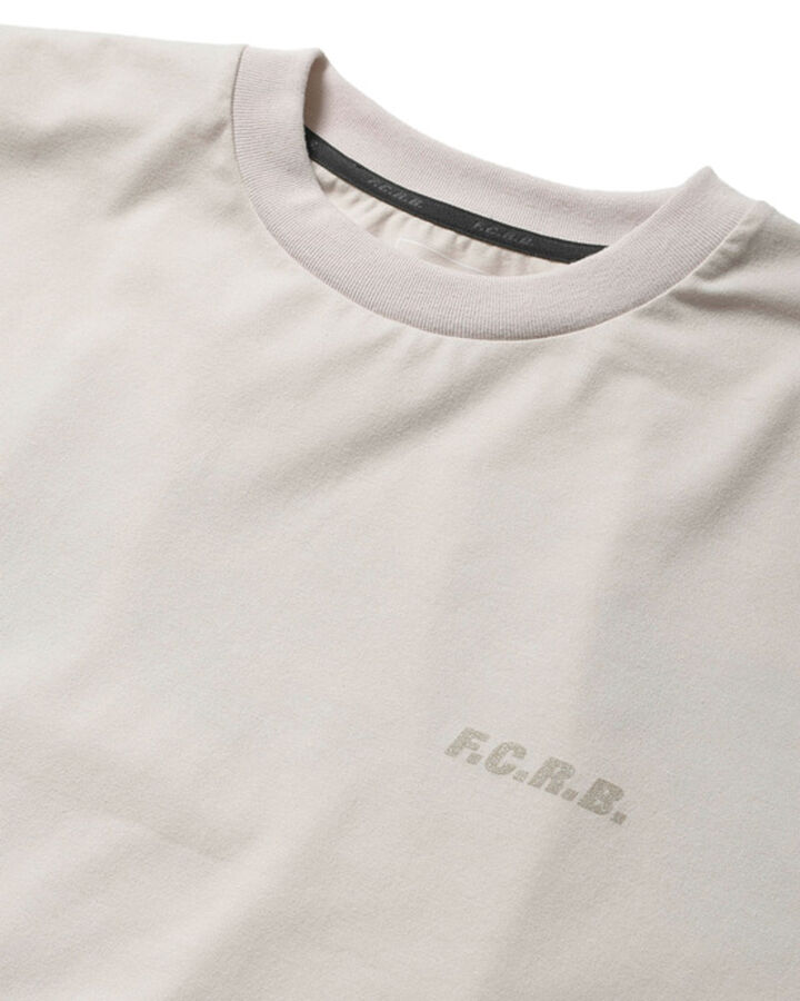BIG LOGO L/S BAGGY TEE,BEIGE, medium image number 3