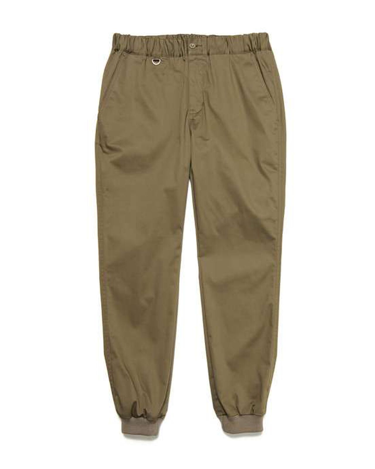 SLIM FIT RIBBED PANTS,KHAKI, large image number 0