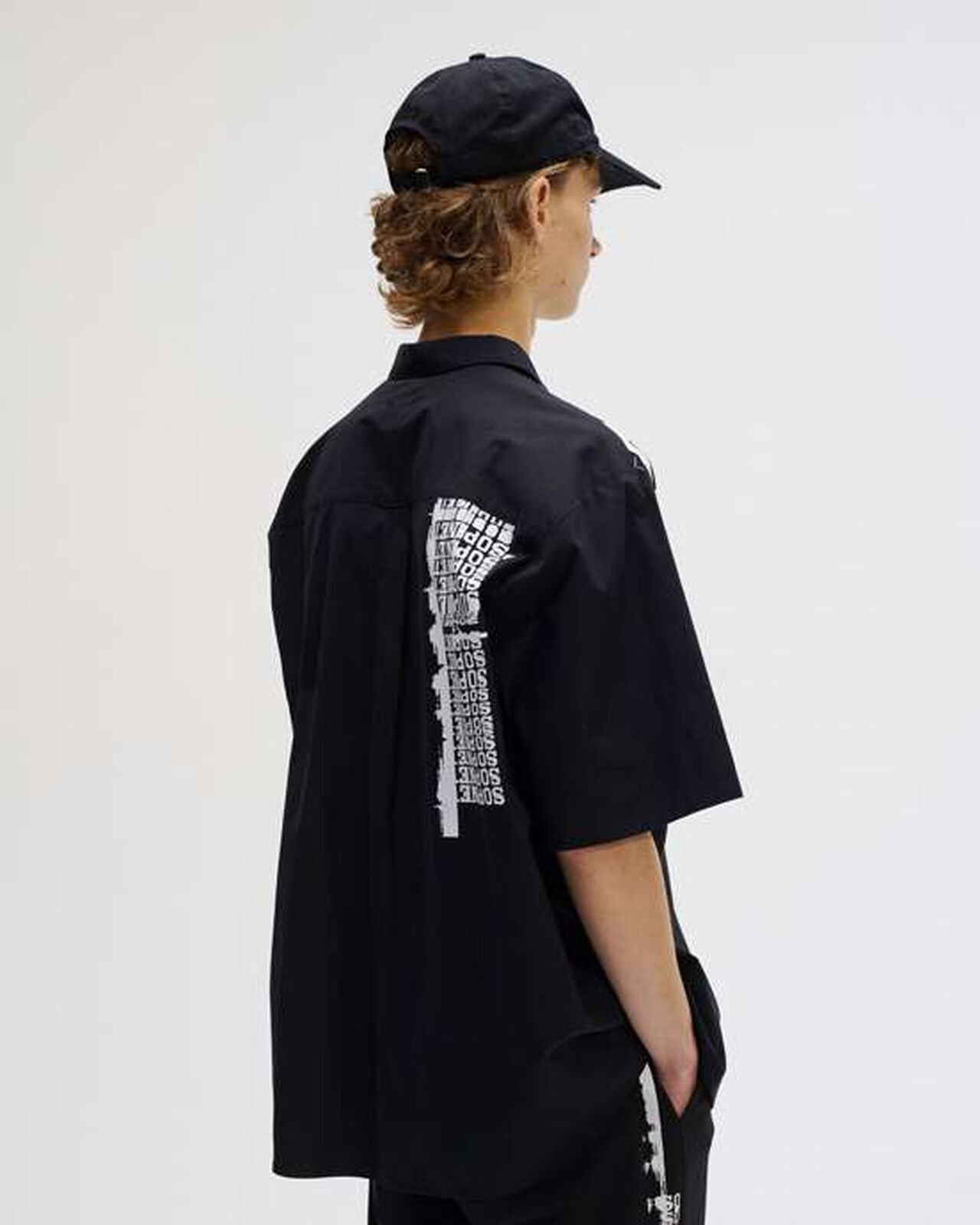 SIMON TAYLOR: BROKEN BEAUTY S/S SHIRT,WHITE, large image number 6