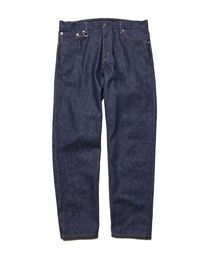 RIGID DENIM SLIM-FIT JEANS,INDIGO, medium