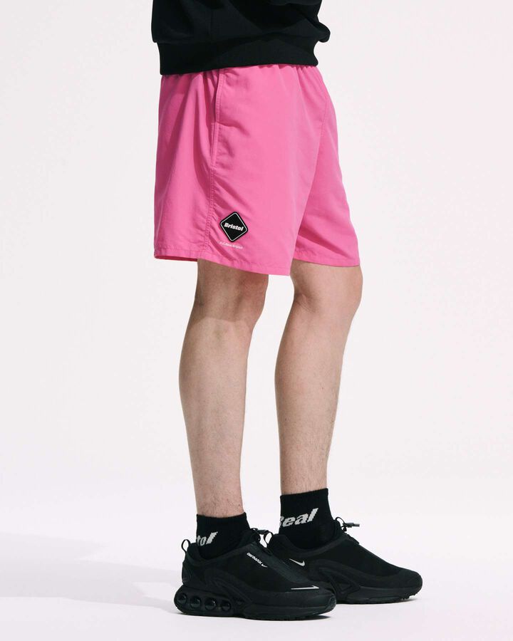 SUPPLEX NYLON EASY SHORTS,BLACK, medium image number 4