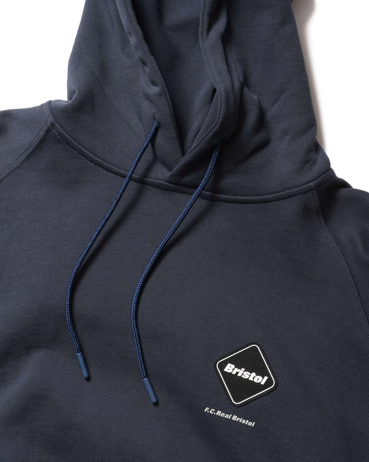BIG LOGO BAGGY SWEAT HOODIE,NAVY, large image number 2