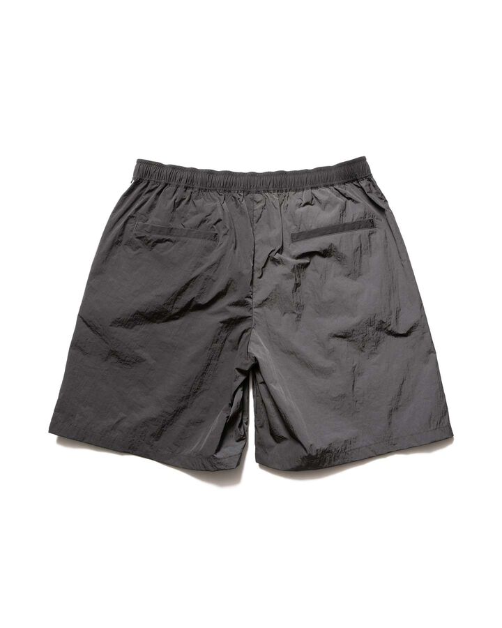 NYLON CHAMBRAY PRACTICE SHORTS,CHARCOAL GRAY, medium image number 1