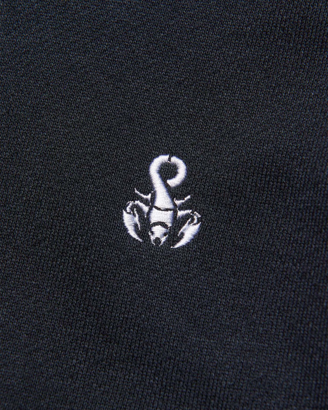 SCORPION WIDE SWEAT HOODIE,BLACK, large image number 3
