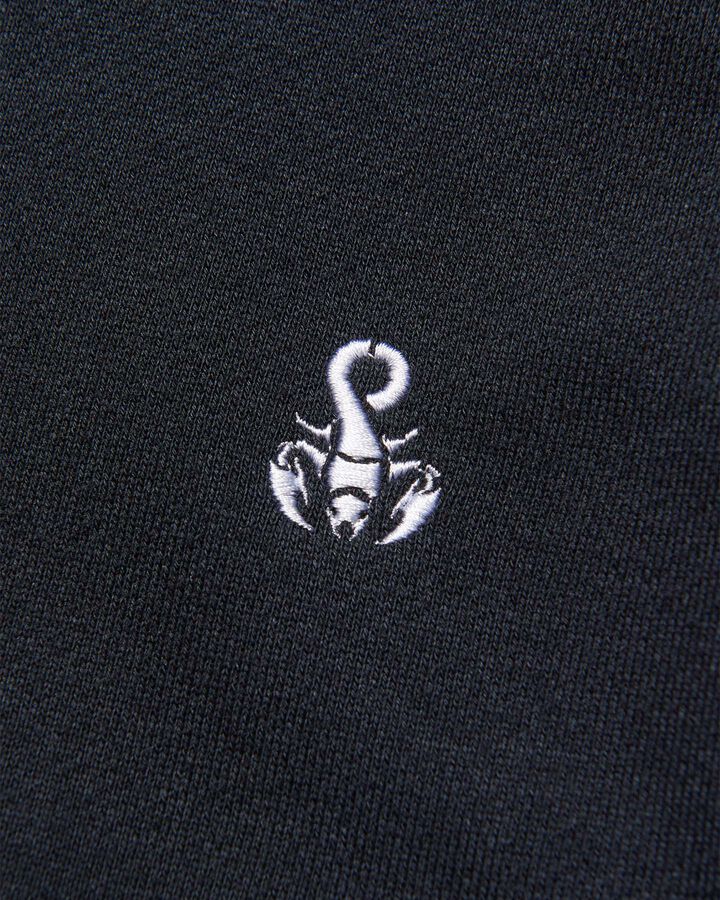 SCORPION WIDE SWEAT HOODIE,BLACK, medium image number 3
