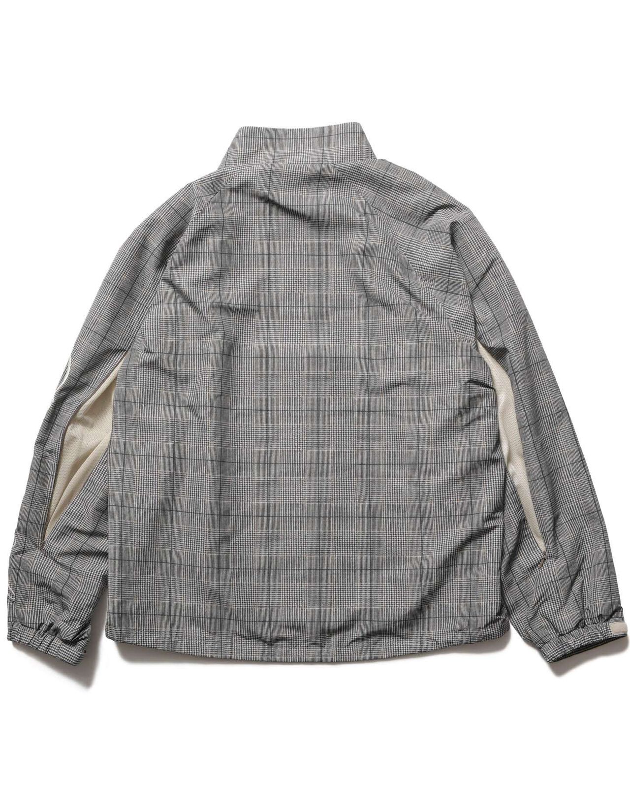 PLAID VENTILATION PRACTICE JACKET,GRAY, large image number 1