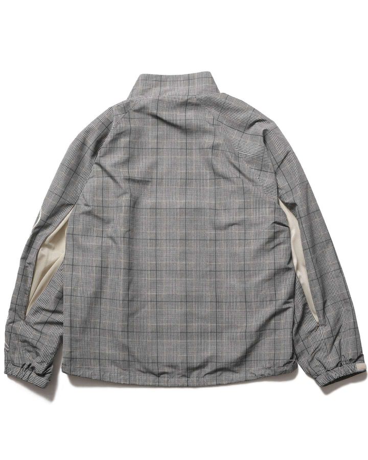 PLAID VENTILATION PRACTICE JACKET,GRAY, medium image number 1