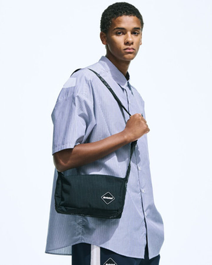 TOUR 2WAY SMALL SHOULDER BAG,BLACK, medium image number 4