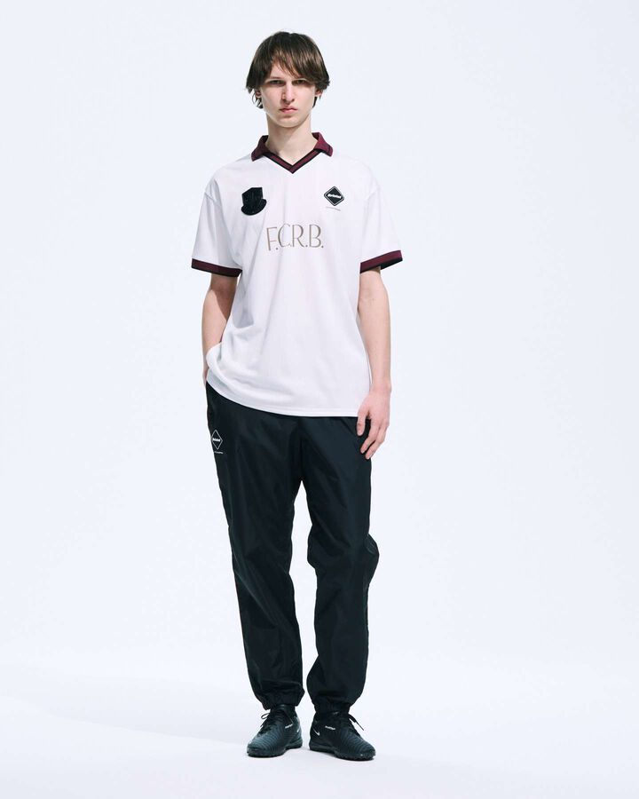 EXHIBITION S/S GAME SHIRT,WHITE, medium image number 4