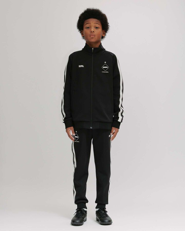 ERIC HAZE: TRAINING TRACK JACKET,BLACK, medium image number 6
