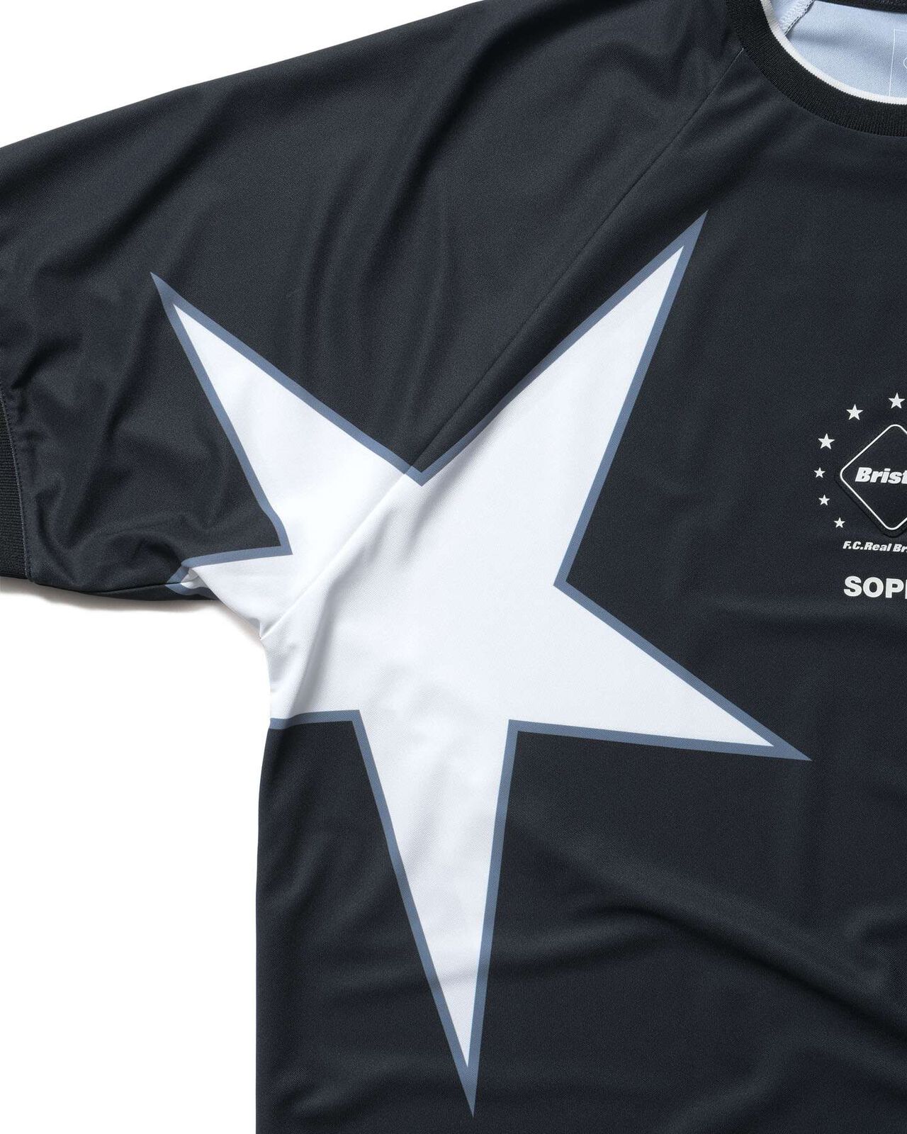STAR S/S GAME SHIRT,BLACK, large image number 3
