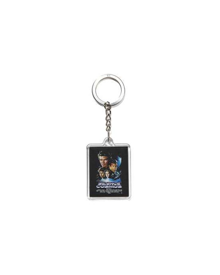 SILENCE COSMOS KEYRING,BLACK, medium