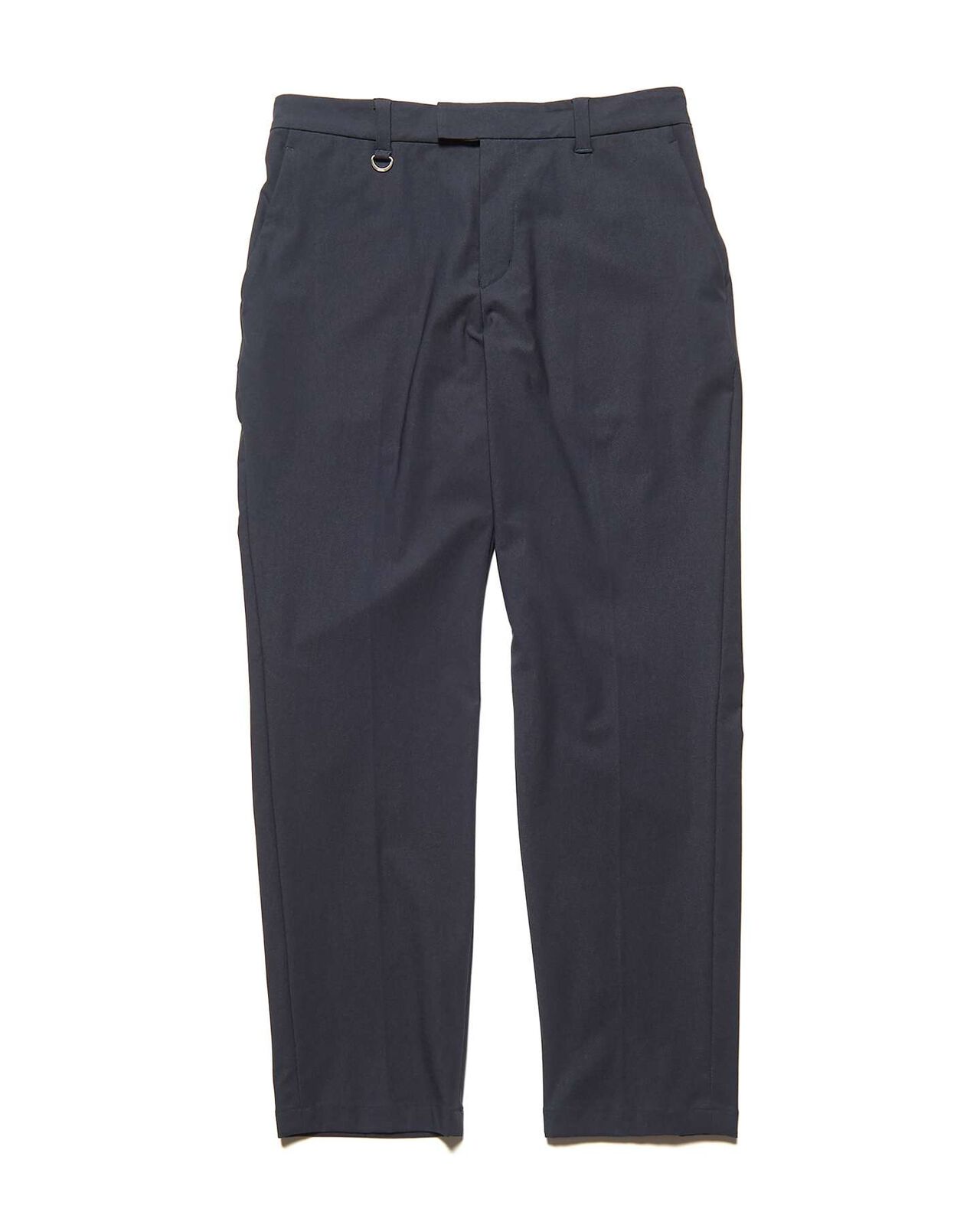 4-WAY STRETCH SLIM-FIT SHIRRING SLACKS,NAVY, large image number 0