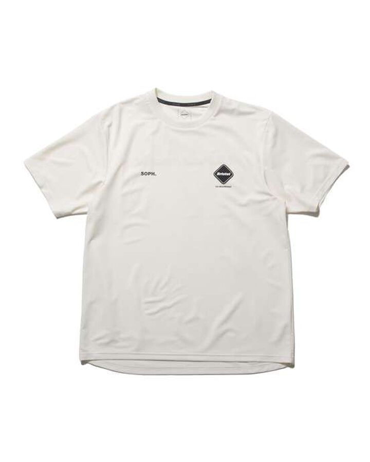 AUTHENTIC LOGO S/S TEAM TOP,OFF WHITE, medium image number 0
