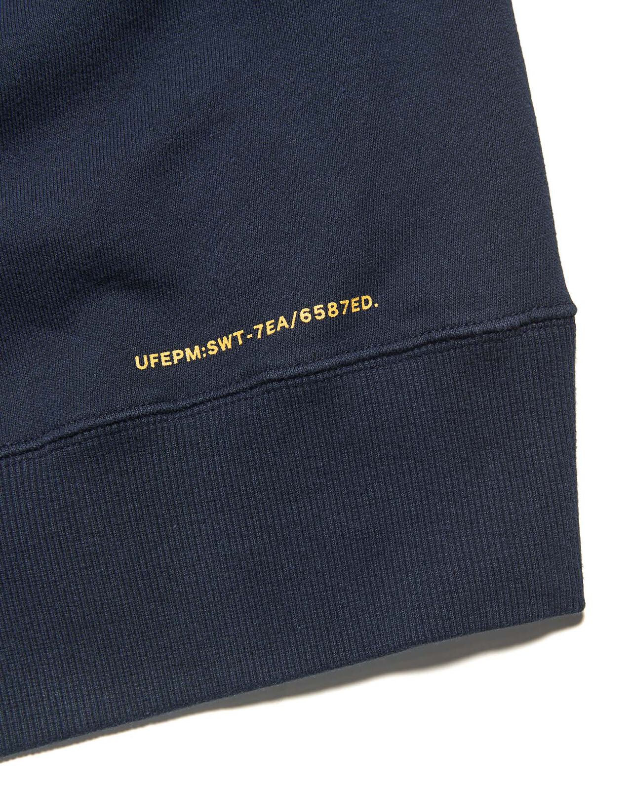 LOOSE SWEAT HOODIE,NAVY, large image number 3