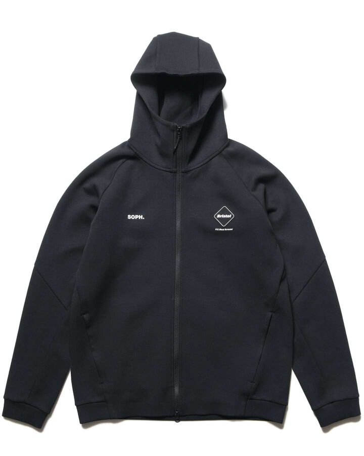 TECH SWEAT VENTILATION　HOODIE,BLACK, medium