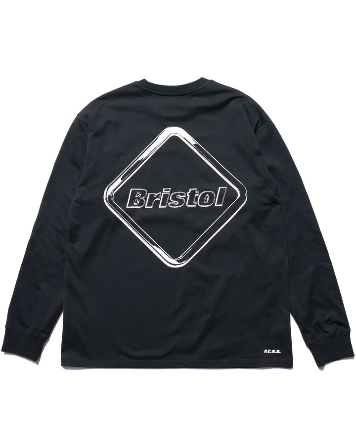 SHADOW EMBLEM L/S TEE,BLACK, medium