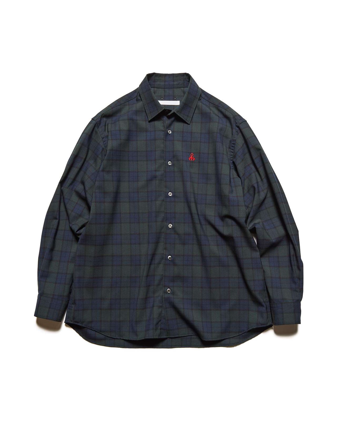TROPICAL CHECK RELAX-FIT SHIRT,A, large image number 0