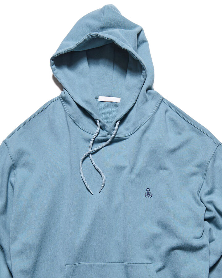 SCORPION WIDE SWEAT HOODIE,BLUE, medium image number 2