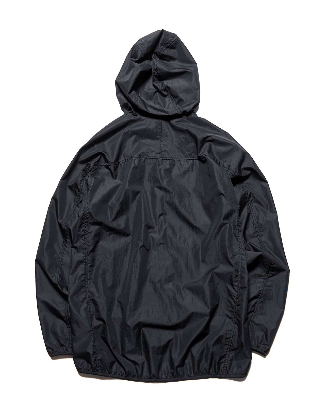 RIPSTOP PACKABLE HOODED BLOUSON,BLACK, large image number 1