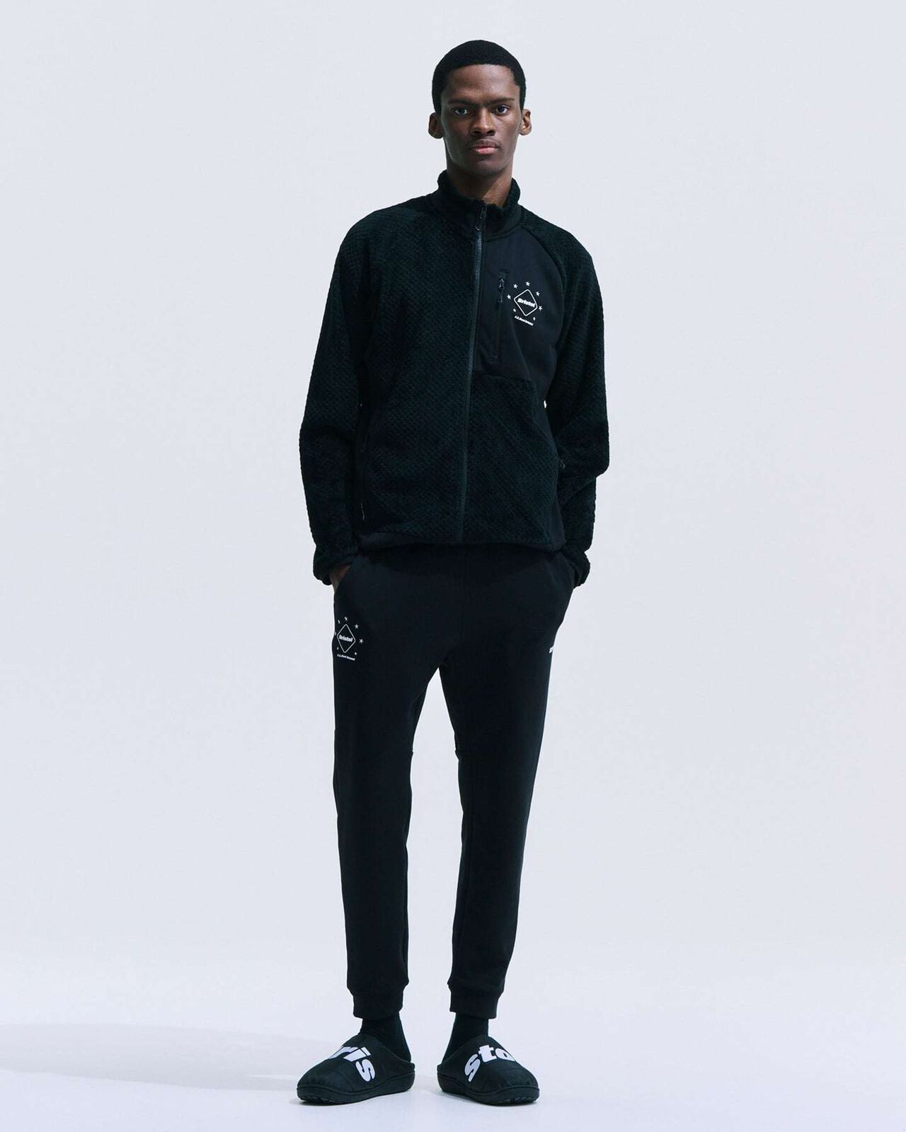 POLARTEC POWER STRETCH TRAINING RIBBED PANTS,BEIGE, large image number 5