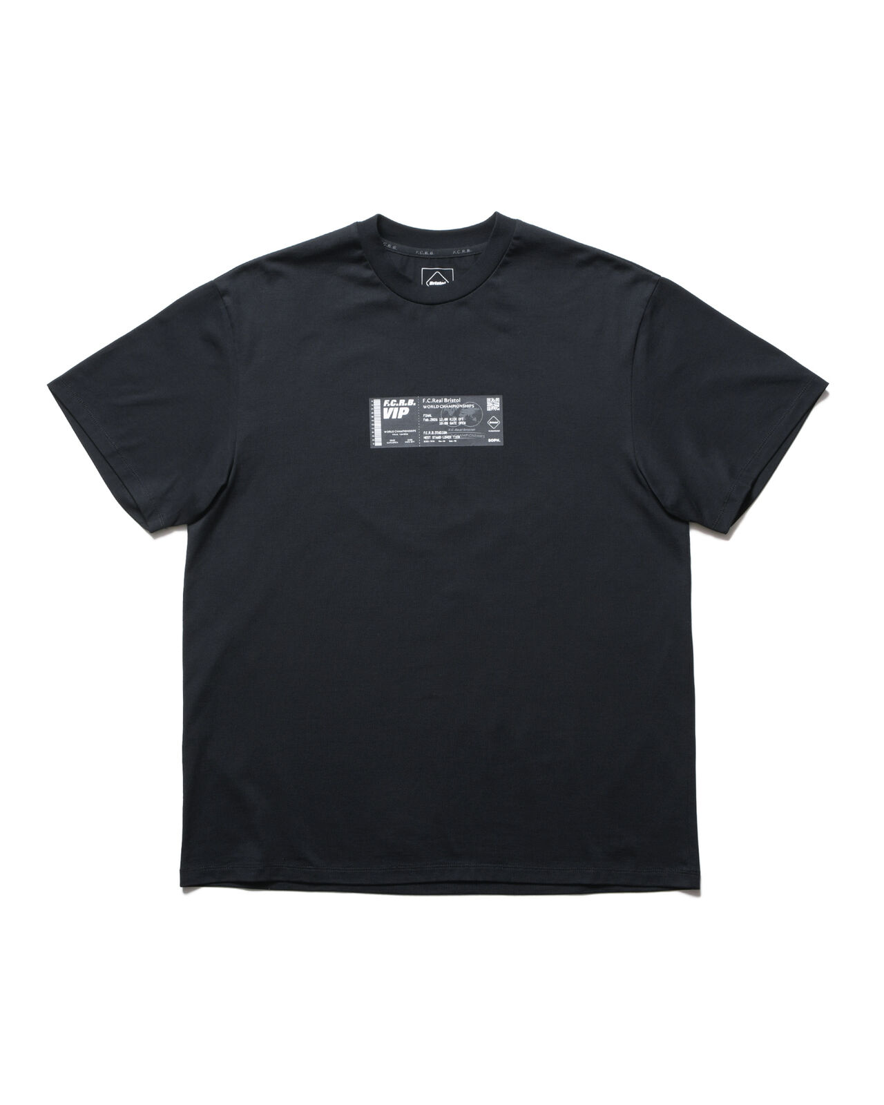 TICKET TEE,BLACK, large image number 0