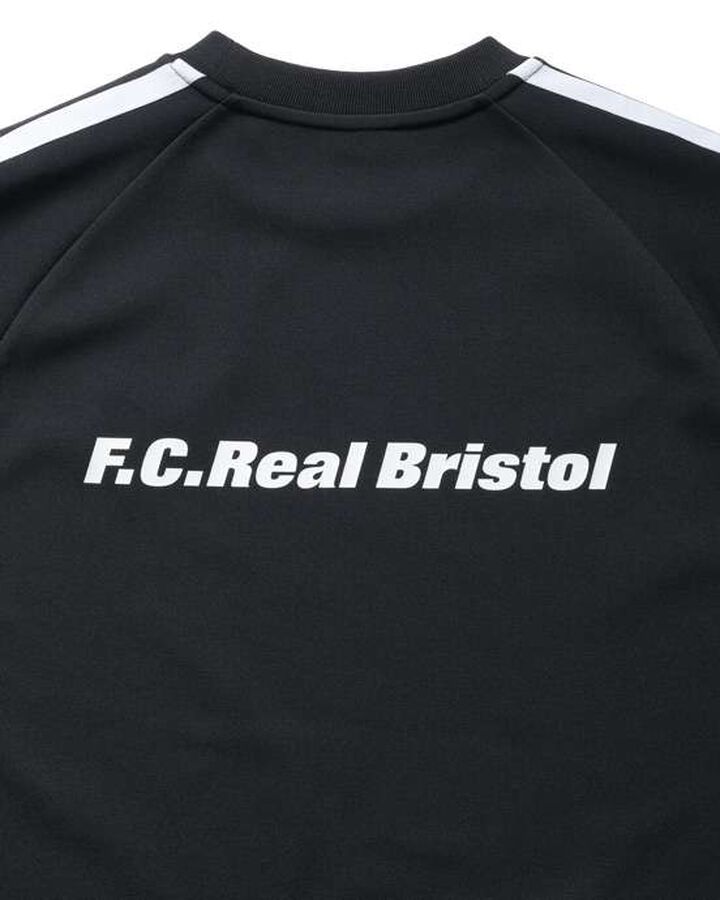 TRAINING TRACK CREWNECK TOP,BLACK, medium image number 3