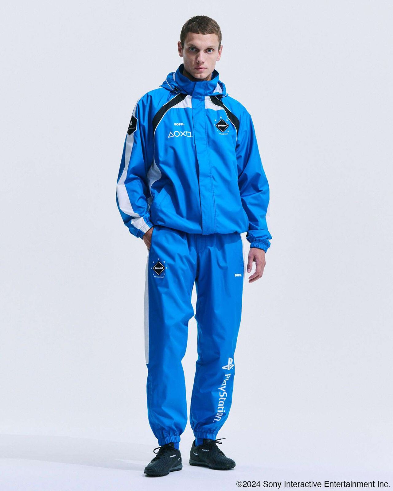 WARM UP PANTS,BLACK, large image number 7