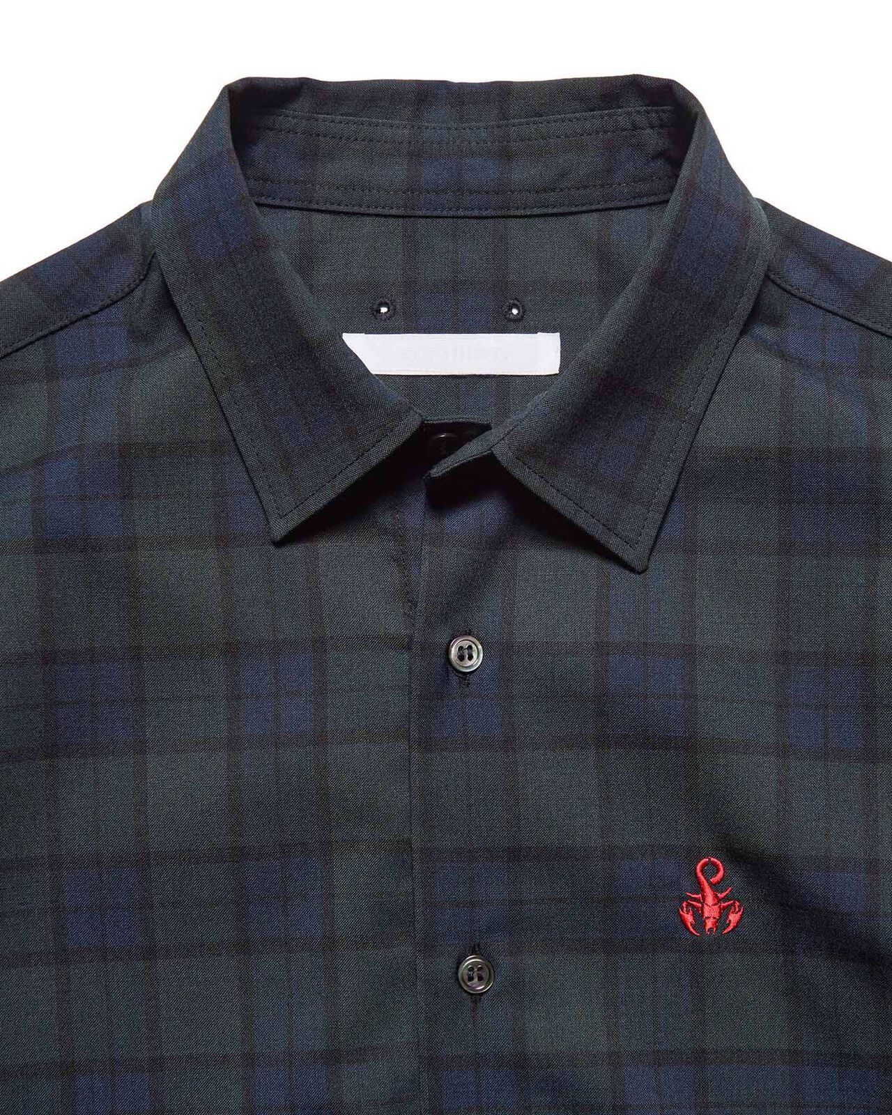 TROPICAL CHECK RELAX-FIT SHIRT,A, large image number 2