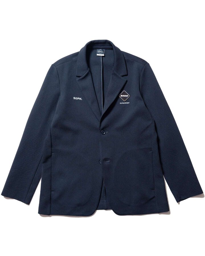 TECH KNIT BLAZER,NAVY, medium