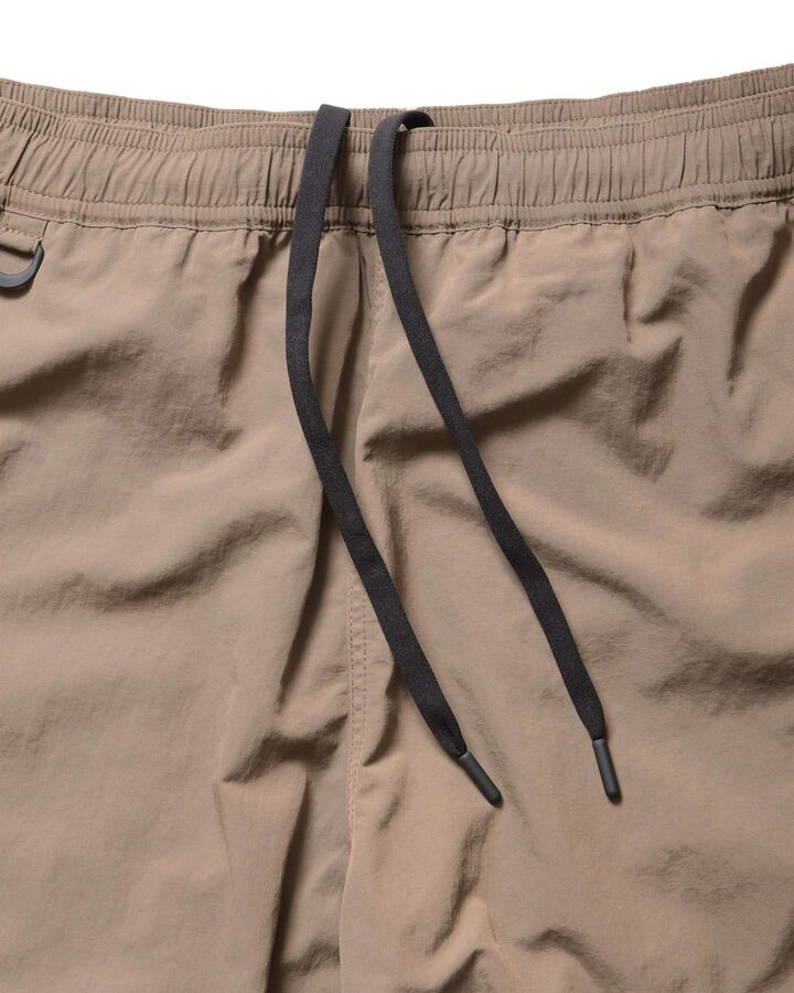 NYLON EASY PANTS,MOCHA, medium image number 3