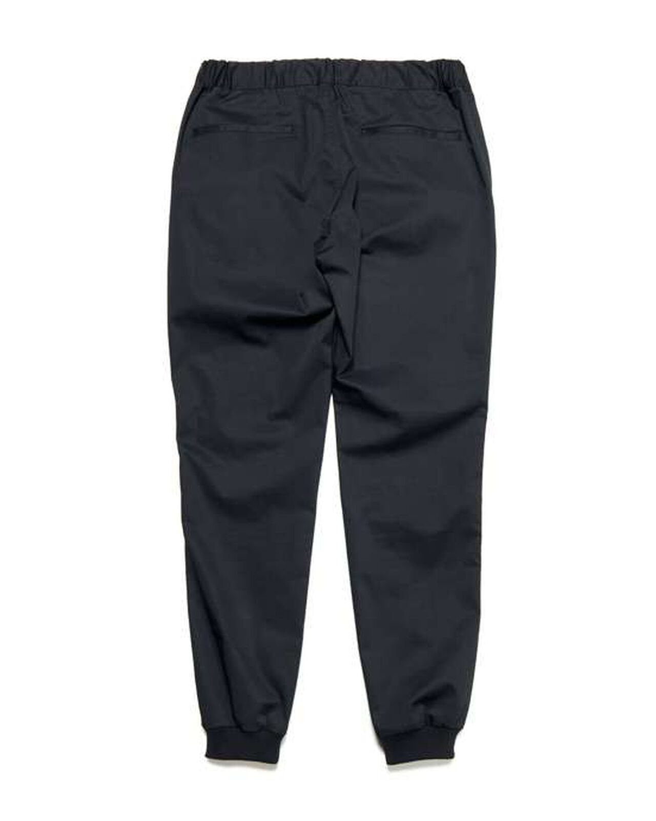 SLIM FIT RIBBED PANTS,BLACK, large image number 1