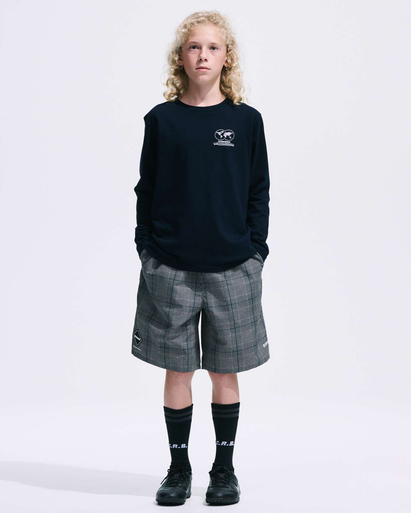 PLAID PRACTICE SHORTS