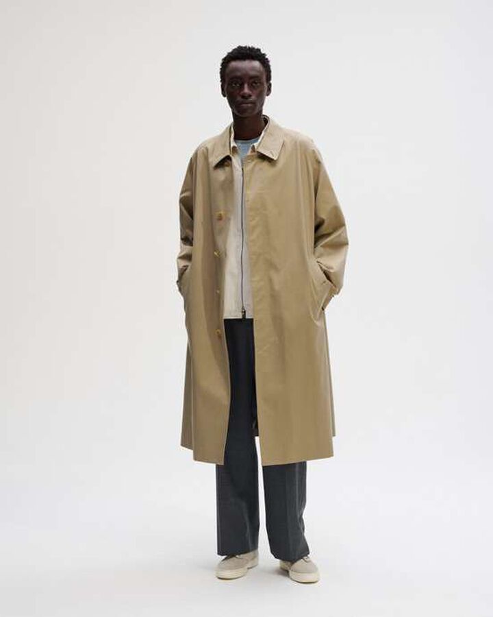BALMACHAAN COAT,BEIGE, medium image number 6