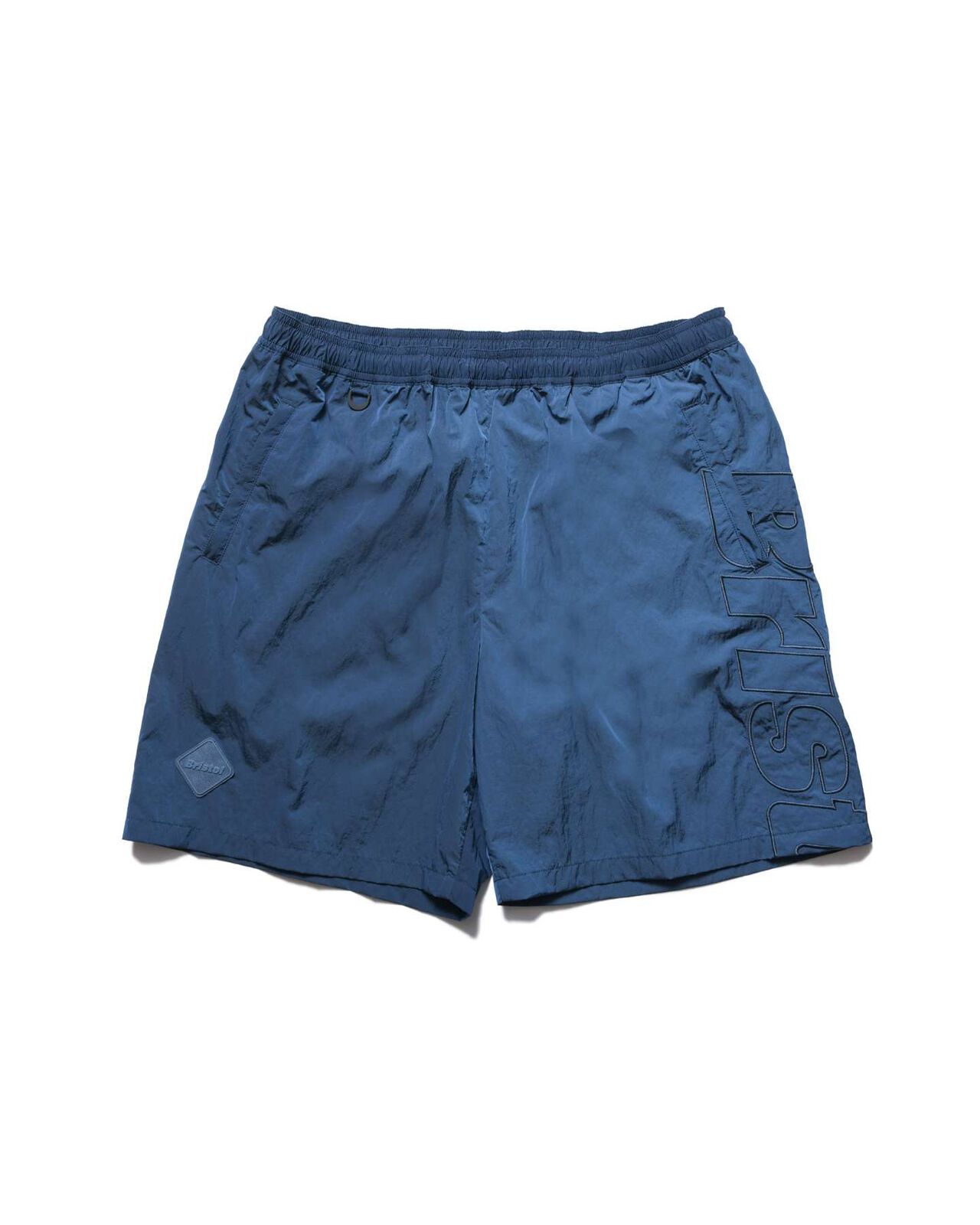 BIG LOGO NYLON EASY SHORTS,BLUE, large image number 0