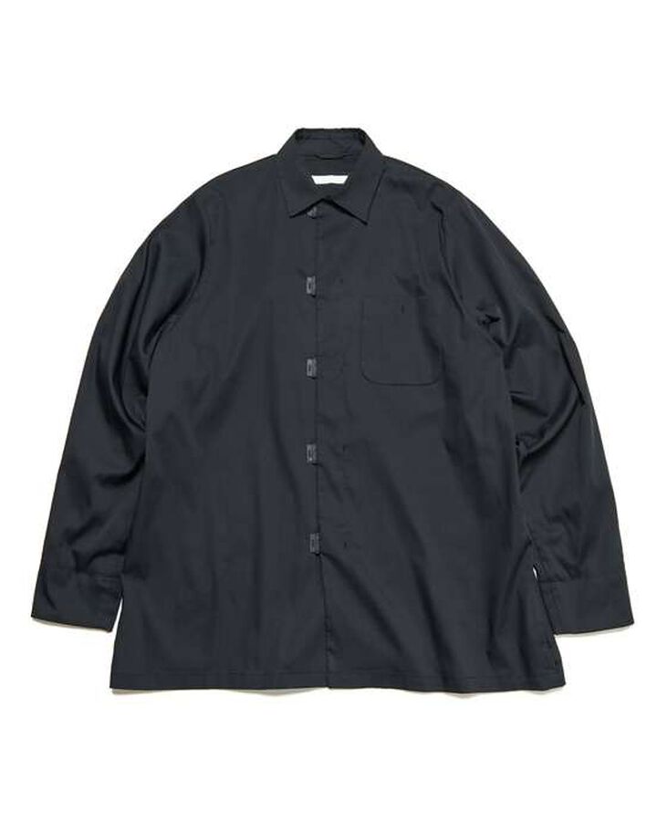 TECHNICAL HOOK SHIRT,BLACK, medium image number 2