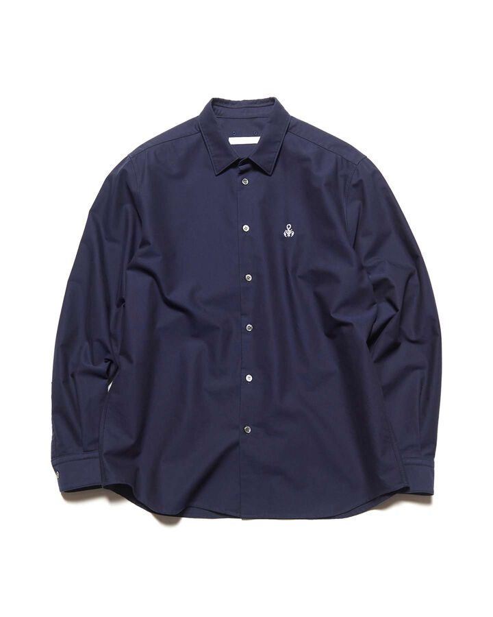 OXFORD REGULAR-FIT SHIRT,NAVY, medium