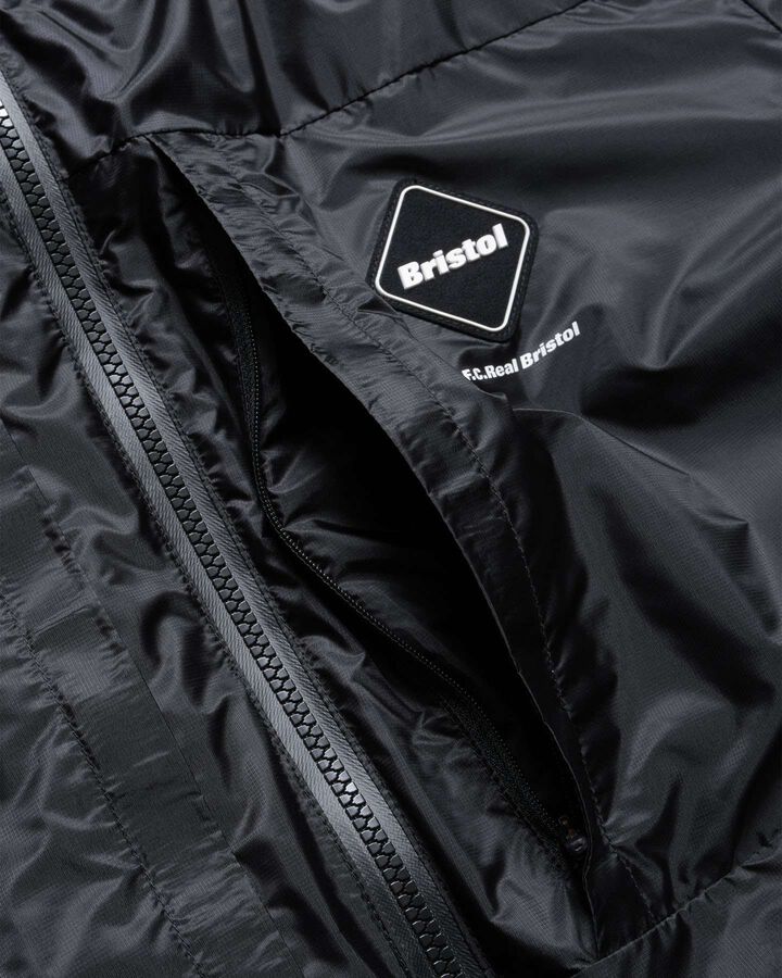 INSULATION HOODED JACKET,BLACK, medium image number 3